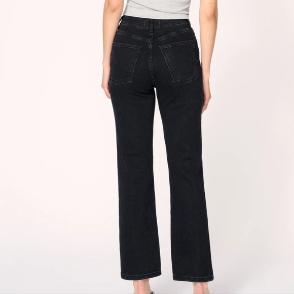 NEW WARP + WEFT SZ 14 BLACK JEANS - Picture 3 of 5